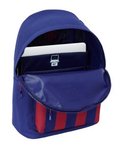 Zaino per Portatile F.C. Barcelona 24/25 Rosso Granato Blu Marino 31 x 41 x 16 cm 14,1"