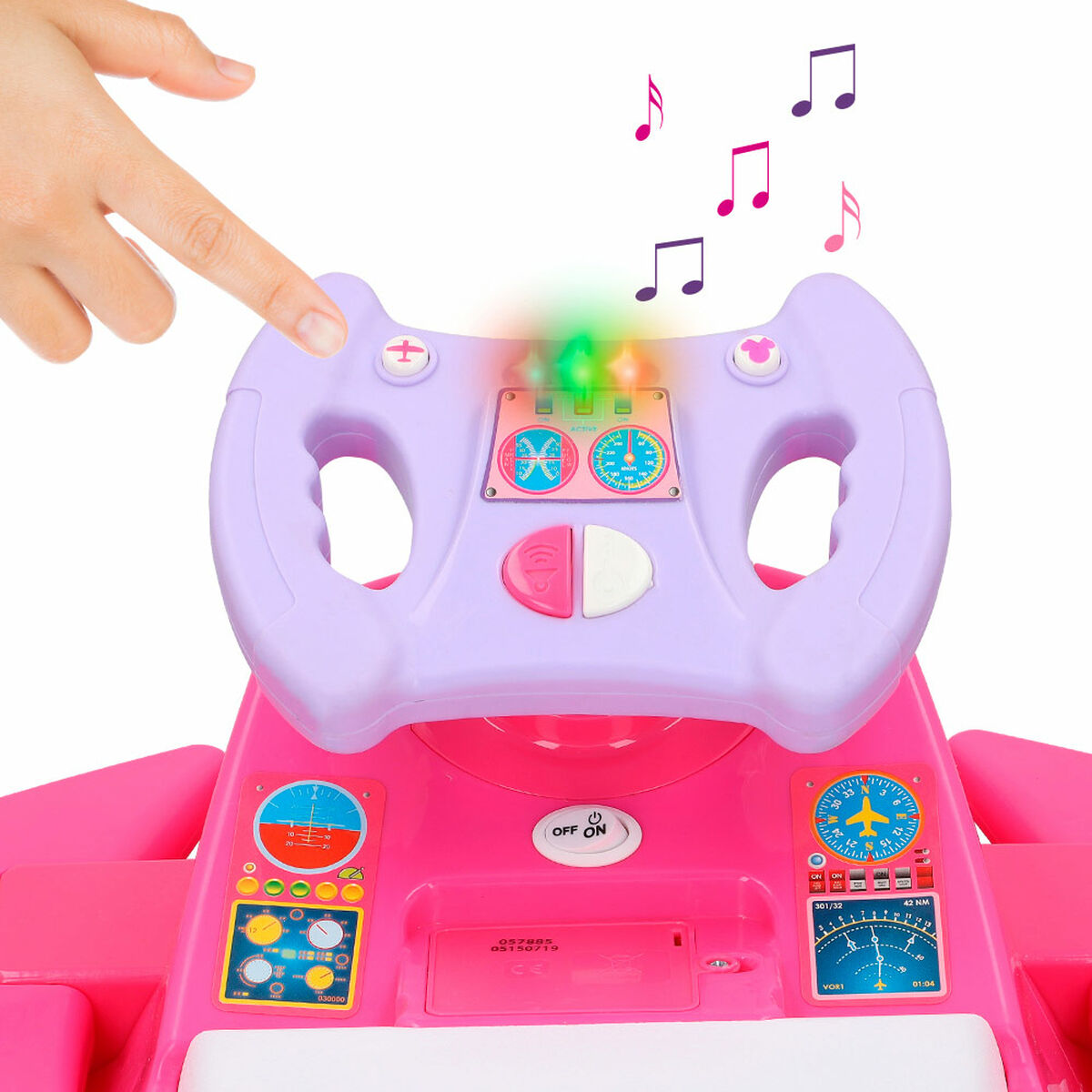Macchina Elettrica per Bambini Minnie Mouse Batteria Aereo 6 V