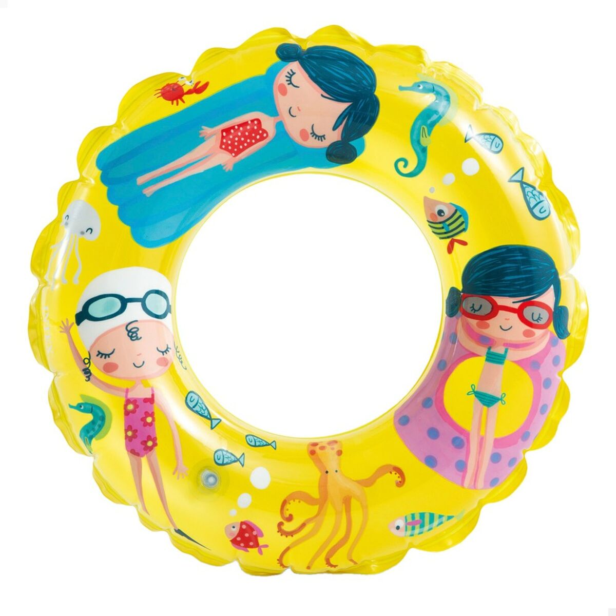 Salvagente Gonfiabile Donut Intex Ø 61 cm (36 Unità)
