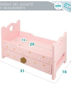 Letto Woomax Rosa 4 Unità 31 x 20 x 16 cm