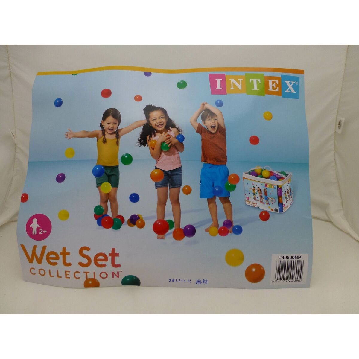 Palle Intex FUN BALLZ 8 x 8 x 8 cm (6 Unità) - Image 3