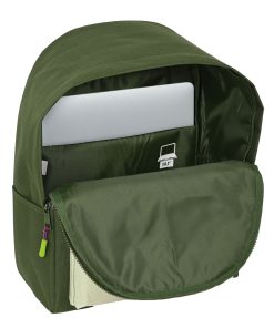 Zaino per Portatile Munich Bright Khaki Verde 31 x 40 x 16 cm