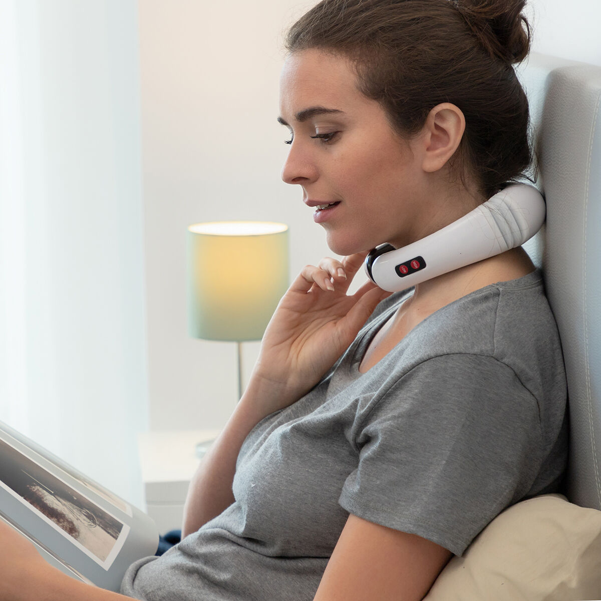 Massaggiatore Elettromagnetico per Collo e Schiena Calmagner InnovaGoods - Image 3