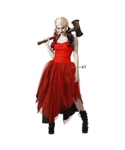 Costume per Adulti Arlecchino Sanguinario Taglia:XS/S