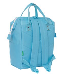Zaino per Portatile Benetton Spring Blu cielo 27 x 40 x 19 cm