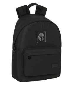 Zaino per Portatile The Mandalorian 14,1'' Nero