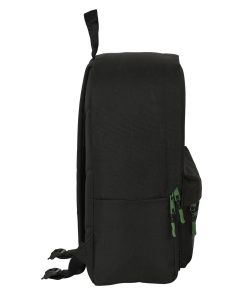 Zaino per Portatile Munich Caviar Nero 31 x 40 x 16 cm