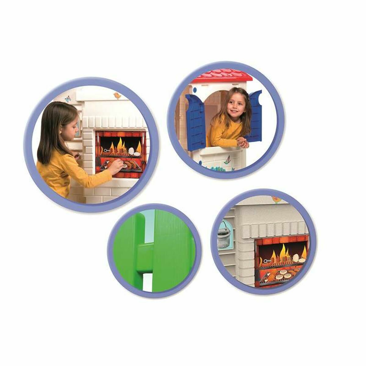 Casa da Gioco per Bambini Chicos Country Cottage 84 x 103 x 104 cm - Image 4