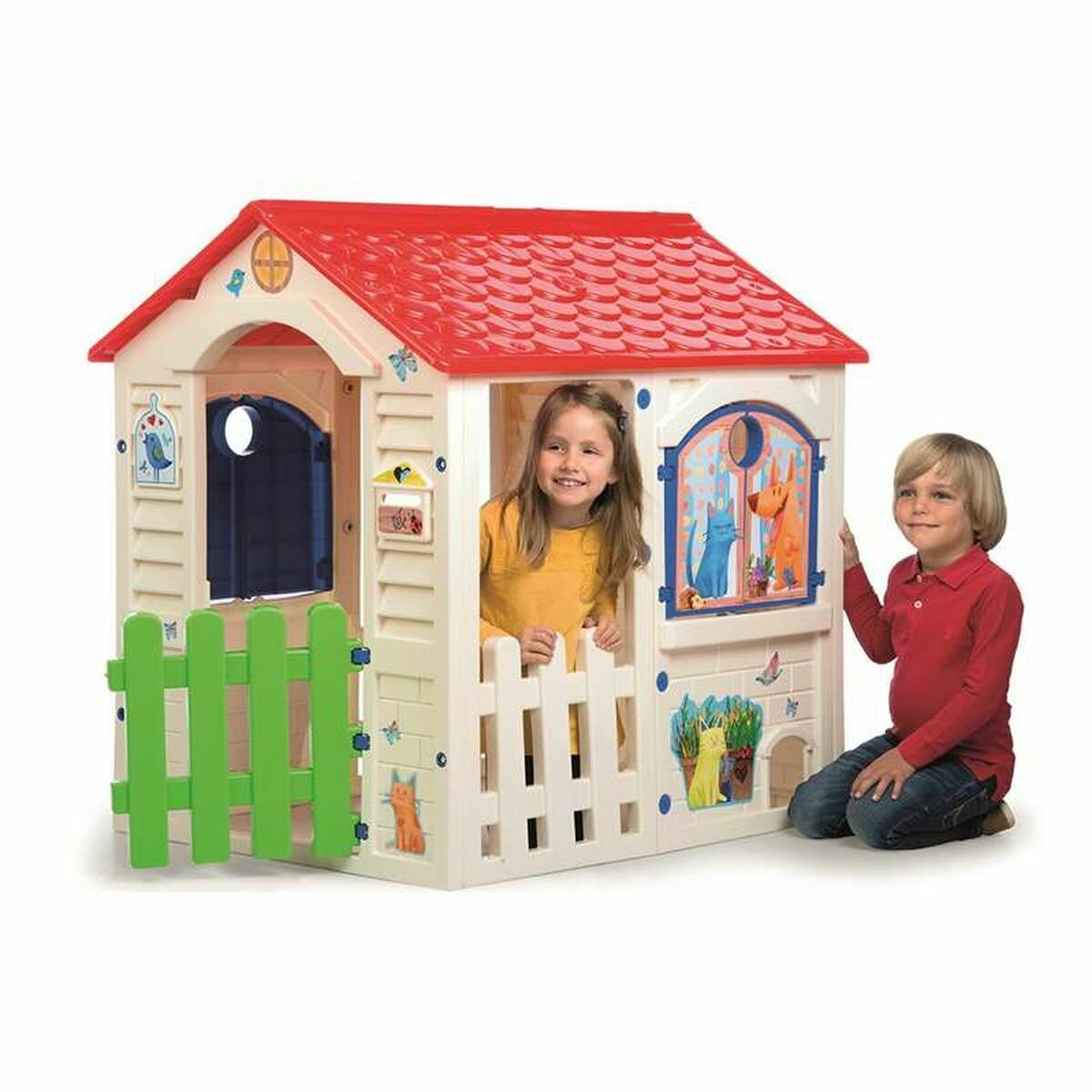 Casa da Gioco per Bambini Chicos Country Cottage 84 x 103 x 104 cm - Image 2