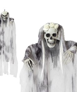 Festone a forma di Scheletro Halloween (60 x 10 x 120 cm) 60 x 10 x 120 cm