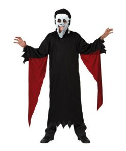 Costume per Bambini Nero Assassino (2 Pezzi) (2 pcs) Taglia:5-6 Anni