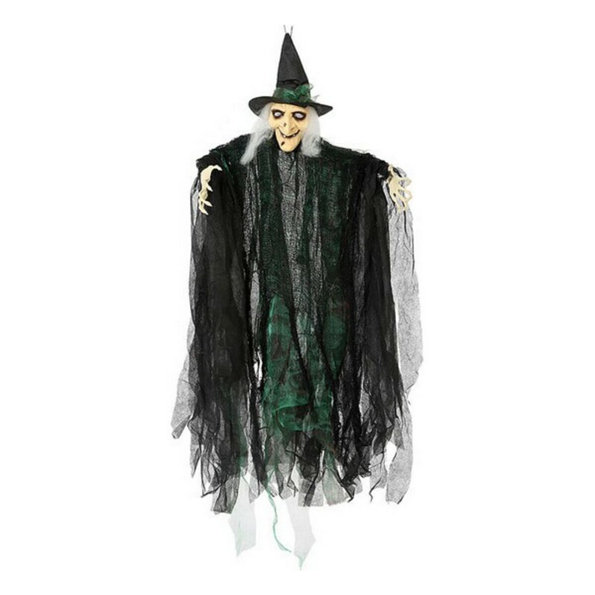Festone a forma di Strega Nero (110 cm)