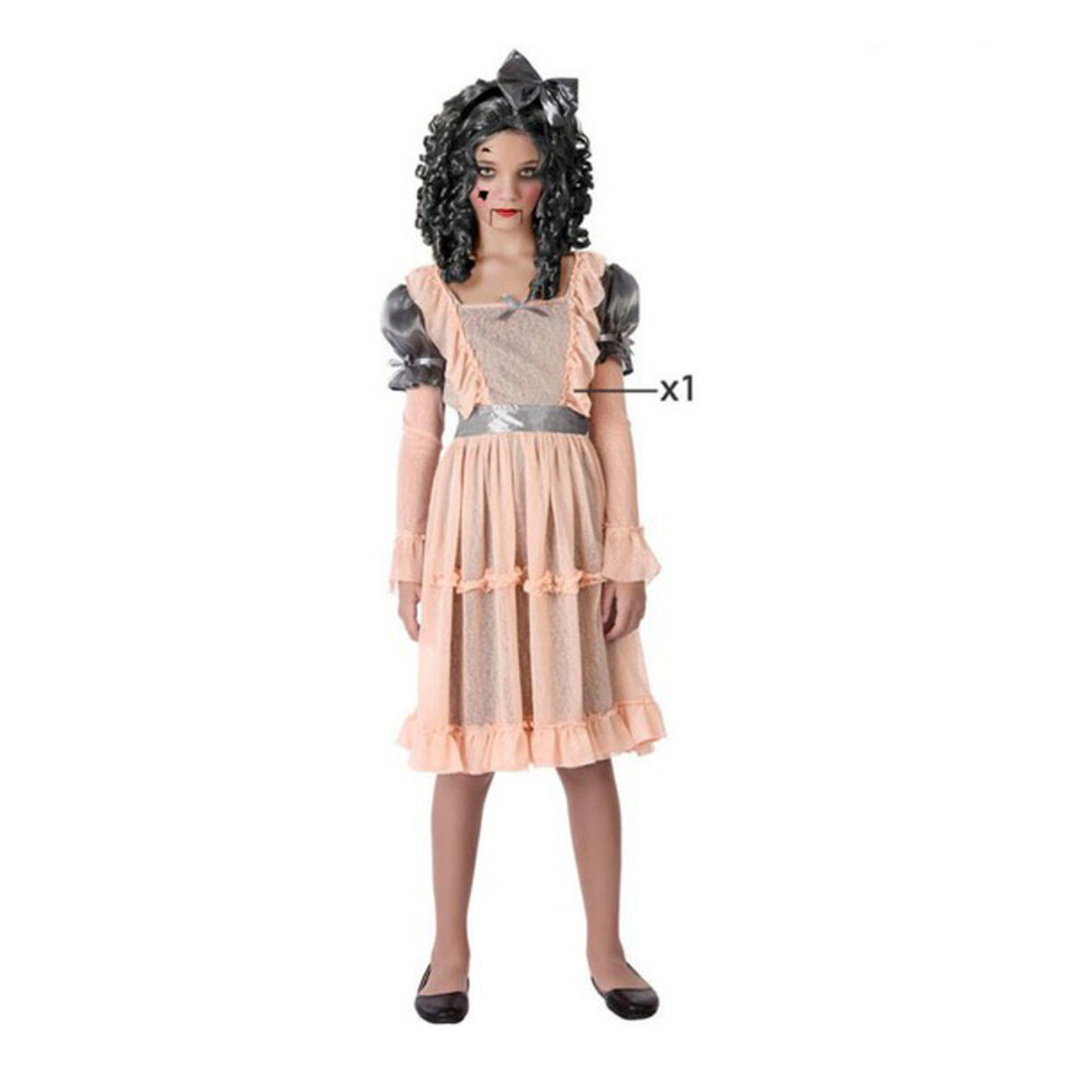 Costume per Bambini Bambola zombie Taglia:5-6 Anni - Image 3