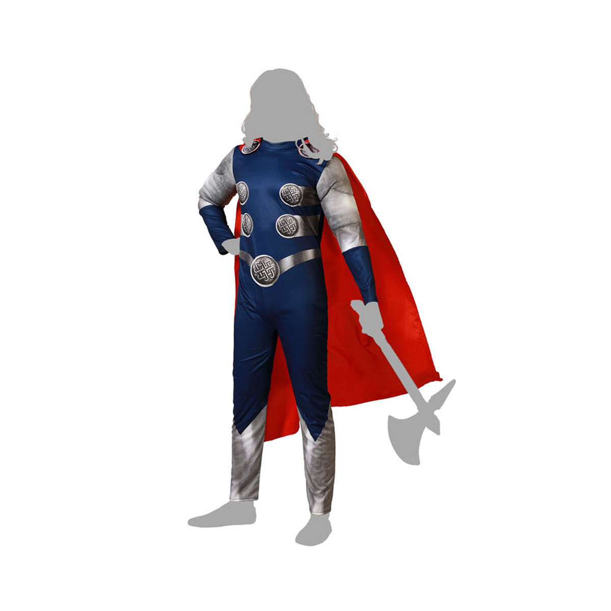 Costume per Adulti Trueno Supereroe Taglia:XS/S - Image 6