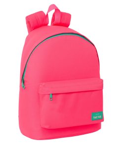 Zaino per Portatile Nait Nait Fluor Rosa 31 x 41 x 16 cm