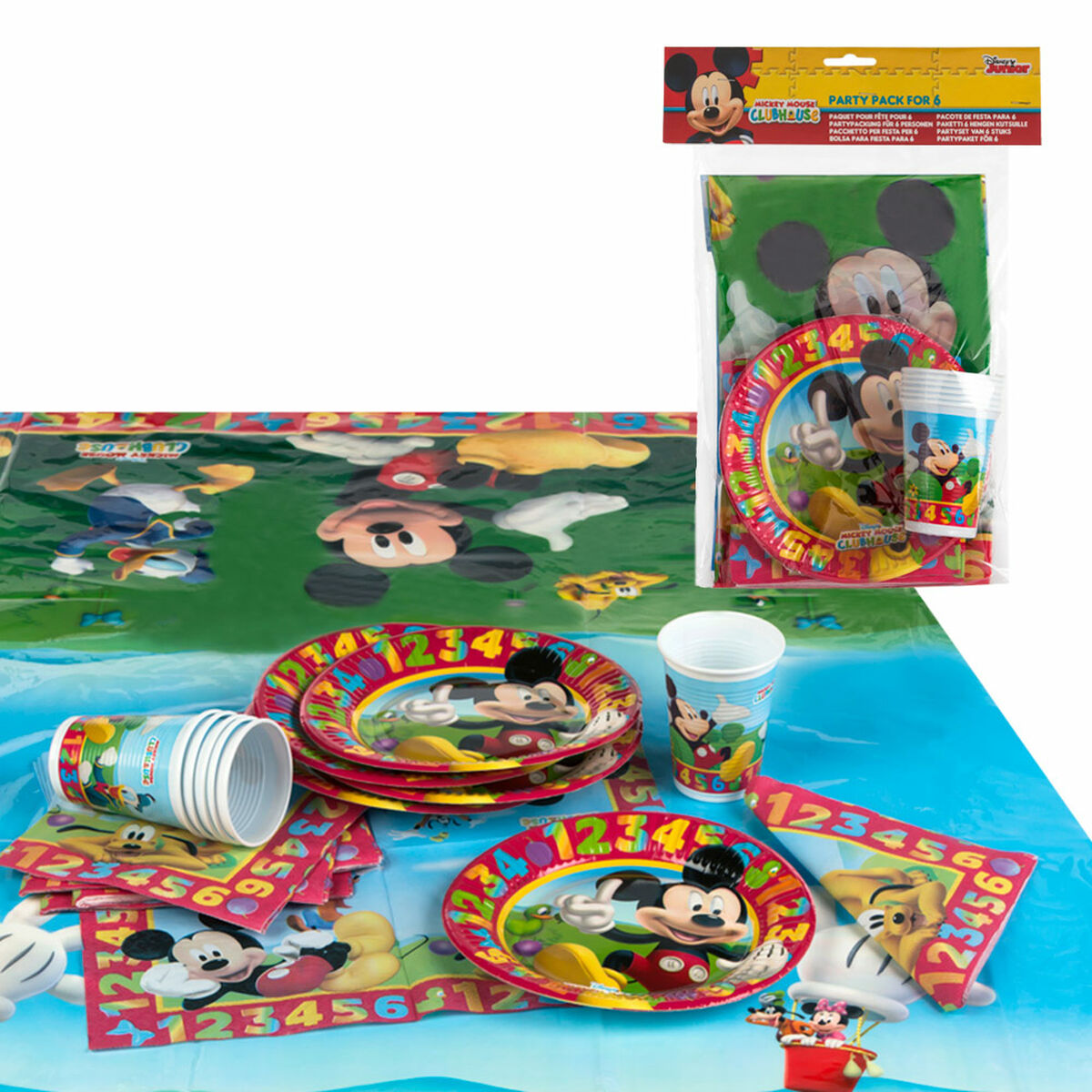 Set Articoli per feste Mickey Mouse (6 Unità) - Image 5