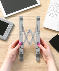 Supporto Pieghevole e Regolabile per PC Portatile Flastan InnovaGoods