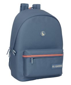 Zaino per Portatile El Ganso Basics Azzurro 31 x 44 x 18 cm
