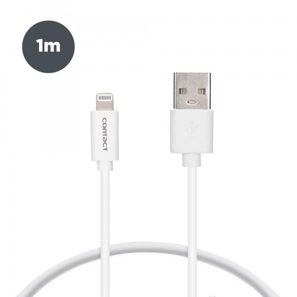 Cavo USB a Lightning Contact (1 m) Bianco