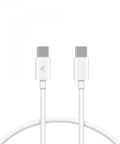 Cavo USB-C con USB-C KSIX BXCUC03SBL
