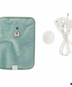 Borsa per l'Acqua Calda Elettrica Gift Decor Verde Plastica 380 W Velluto Mani (12 Unità)