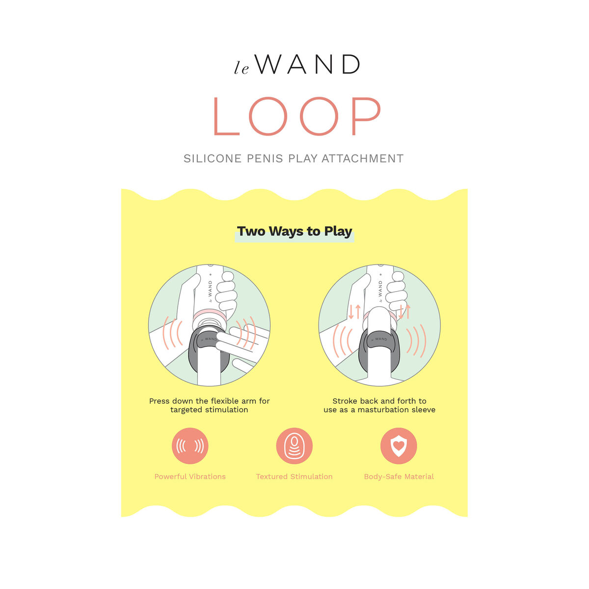 Accessorio Loop Silcone Penis Play Le Wand