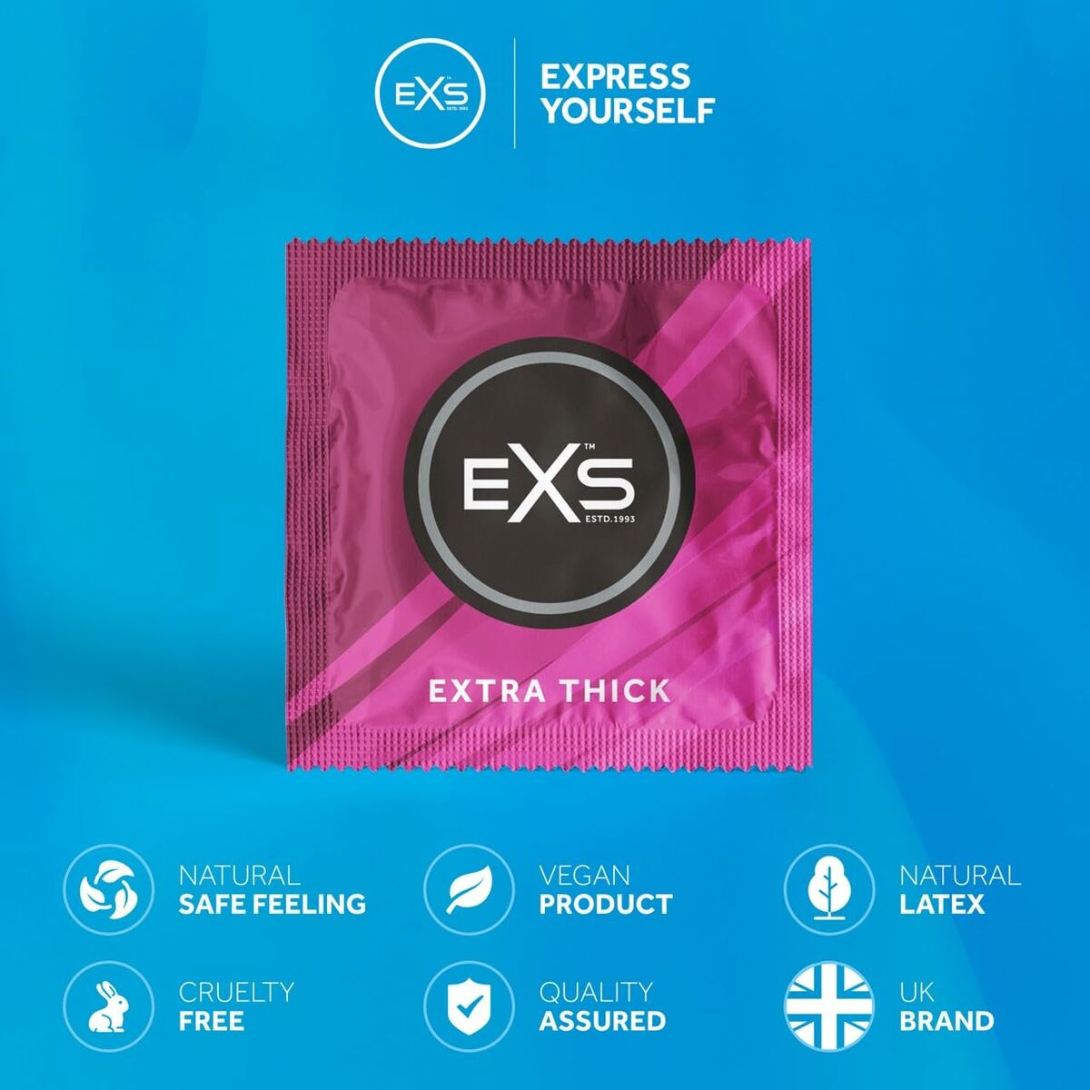 Preservativi EXS Extra Thick 12 Unità