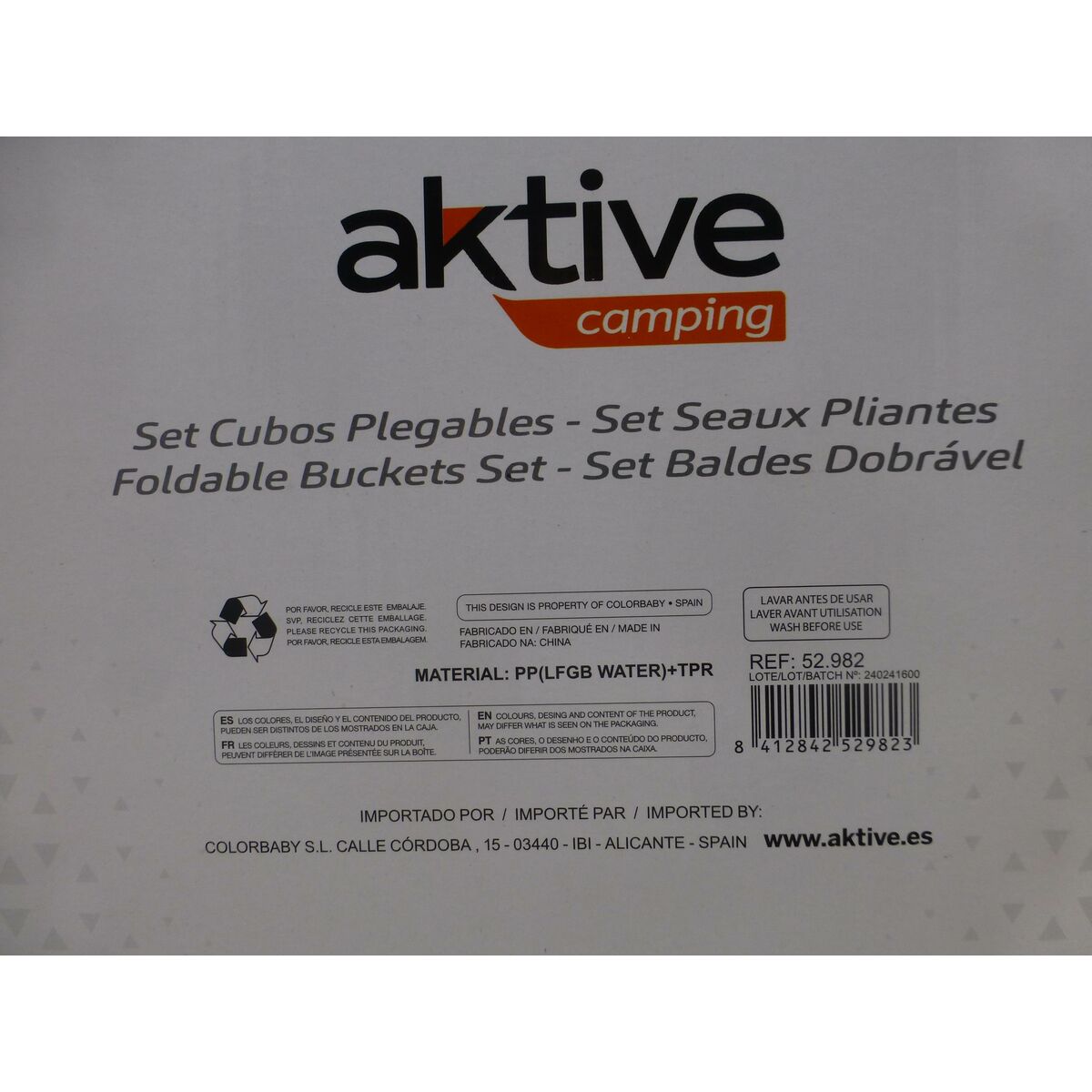 Set di cubi Aktive Pieghevole 2 Unità