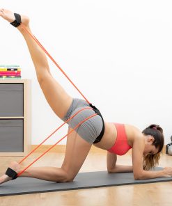 Cintura con Bande di Resistenza per Glutei e Manuale per gli Esercizi Bootrainer InnovaGoods