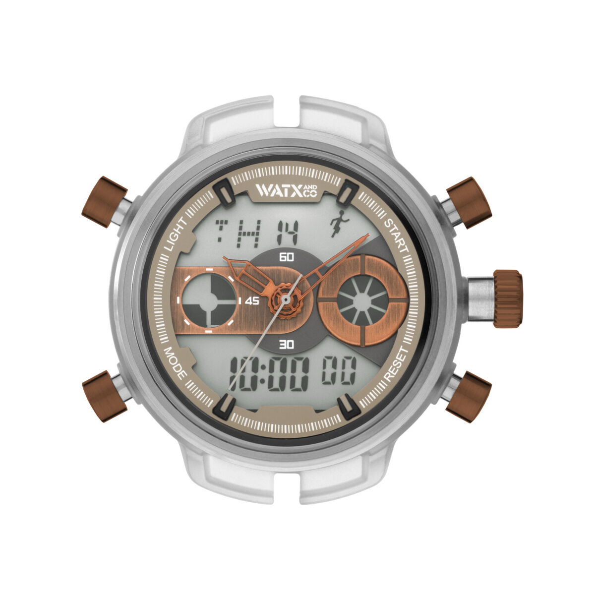 Orologio Unisex Watx & Colors RWA2719 Grigio (Ø 49 mm) - Image 2