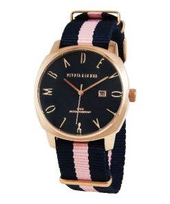 Orologio Unisex Devota & Lomba DL008MSPBL-PK-03BLUE Rosa (Ø 42 mm)