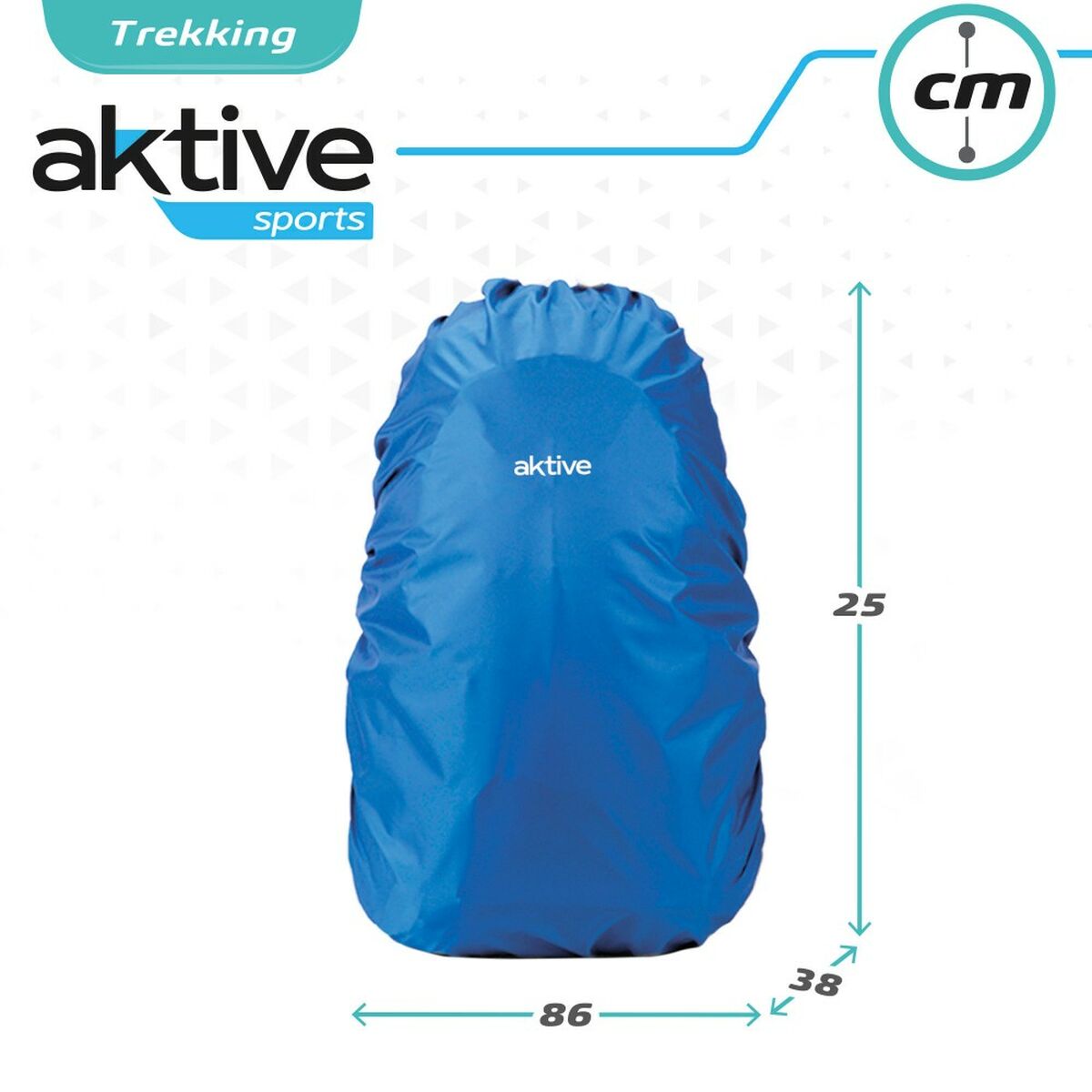 Rivestimento Impermeabile per Zaino Aktive Azzurro