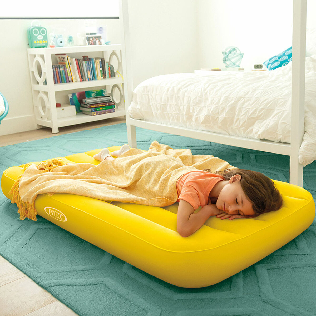 Materasso Gonfiabile Intex COZY KIDZ Per bambini 88 x 18 x 157 cm (6 Unità) - Image 2
