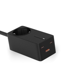 Caricabatterie da Parete KSIX GaN Nero 65 W