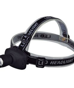 Torcia Frontale LED TM Electron Zoom Nero 3W