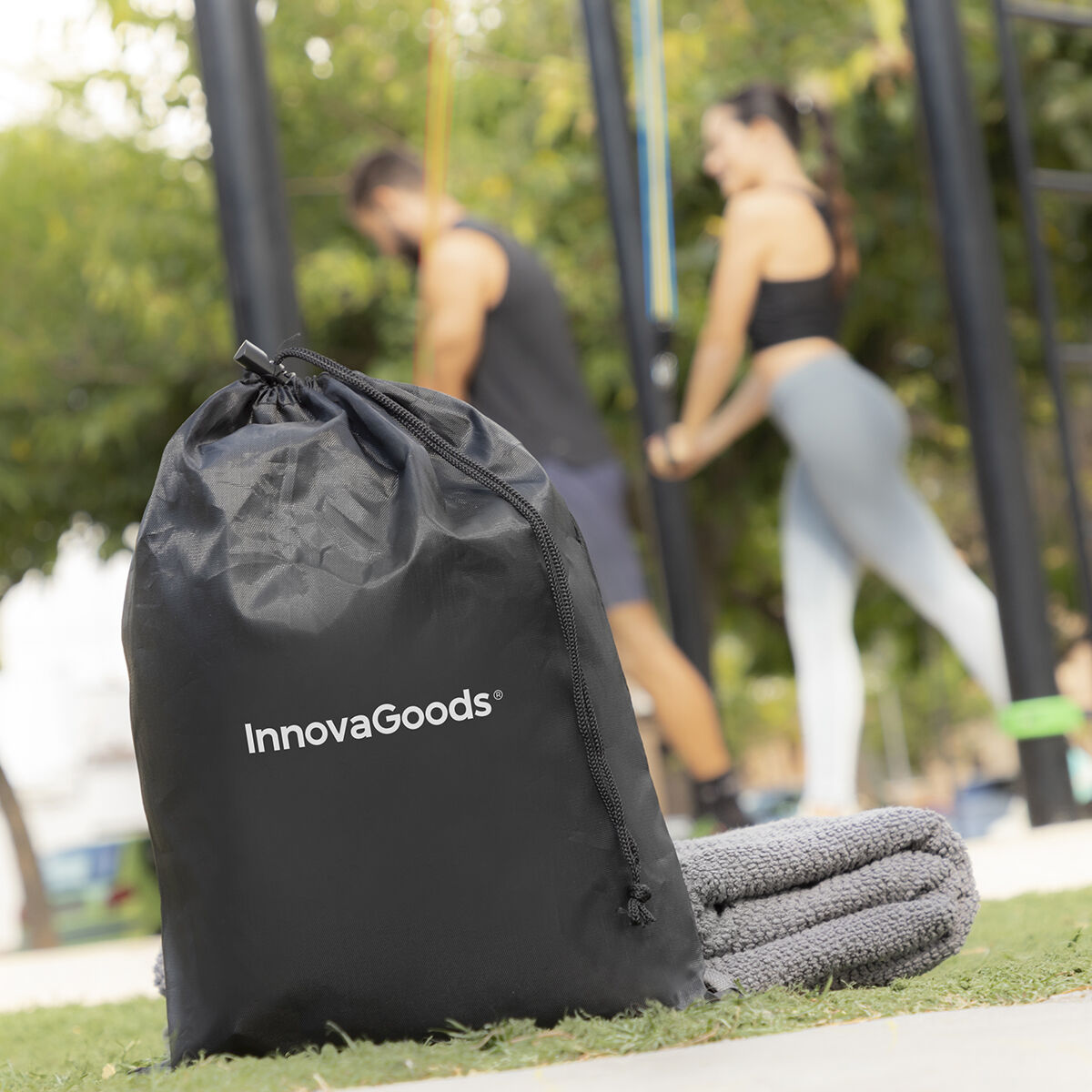 Set di Bande di Resistenza con Accessori e Manuale per gli Esercizi Rebainer InnovaGoods 5 Unità - Image 4