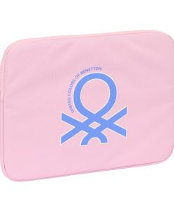 Custodia per Portatile Benetton Pink Rosa (34 x 25 x 2 cm)