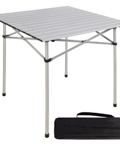 Tavolo Pieghevole Aktive Argentato Alluminio 70 x 70 x 70 cm (4 Unità)