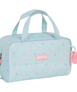 Necessaire per Bambini Moos Garden 31 x 14 x 19 cm Turchese