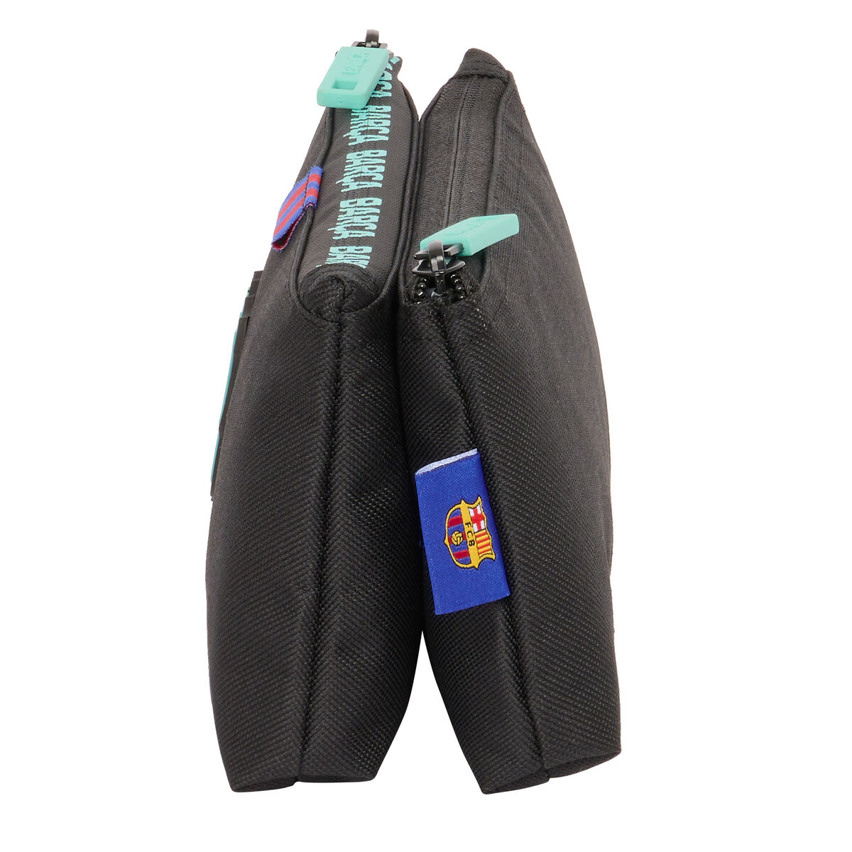 Necessaire per la Scuola F.C. Barcelona Nero Sportivo 22 x 10 x 8 cm