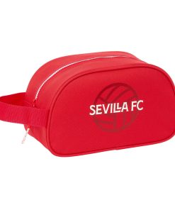 Necessaire da Viaggio Sevilla Fútbol Club Rosso Sportivo 26 x 15 x 12 cm