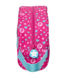 Necessaire da Viaggio Pinypon Azzurro Rosa Poliestere 300D 26 x 16 x 9 cm
