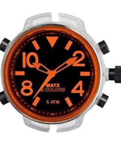 Orologio Unisex Watx & Colors RWA3702 Arancio (Ø 49 mm)