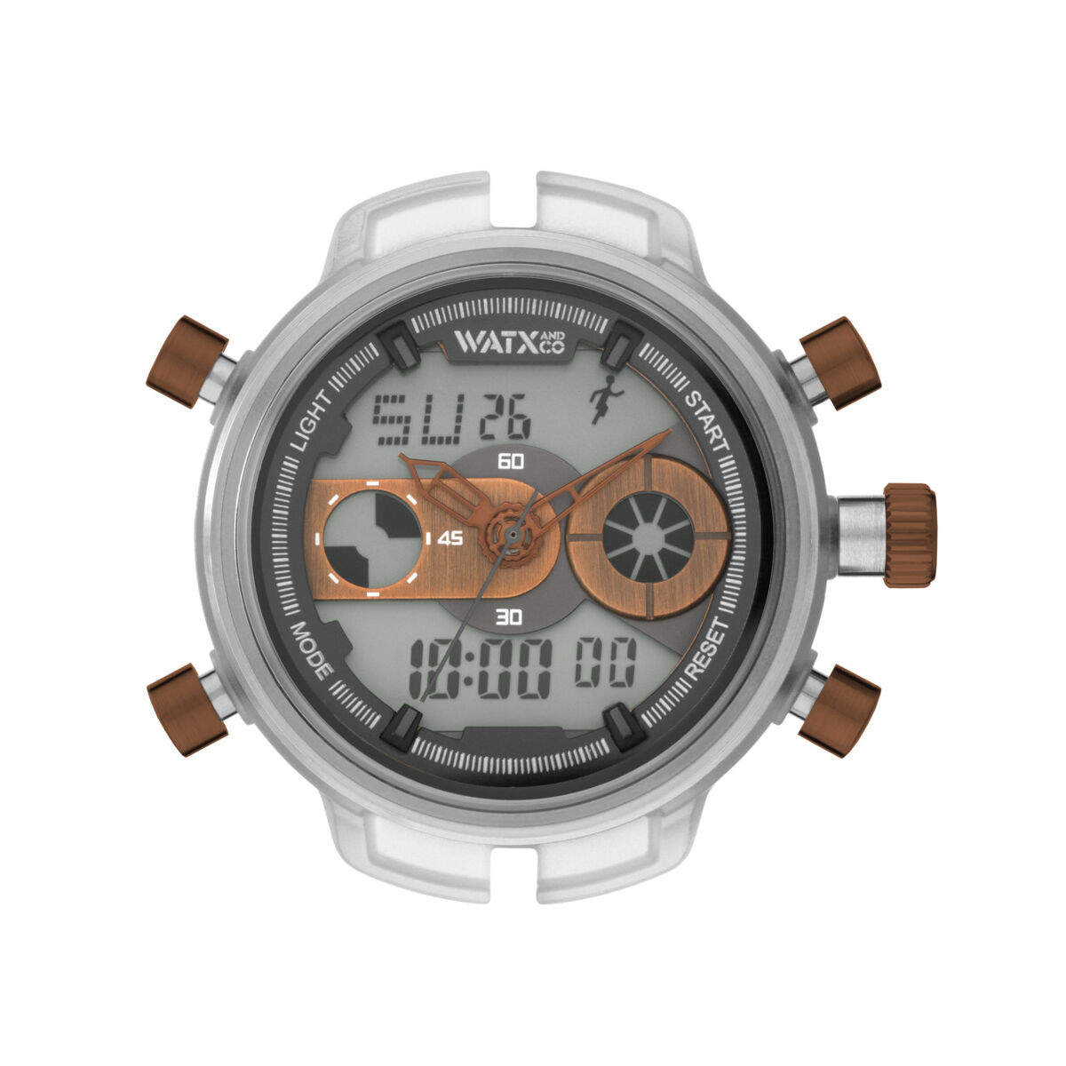 Orologio Unisex Watx & Colors RWA2721 Grigio (Ø 49 mm) - Image 2