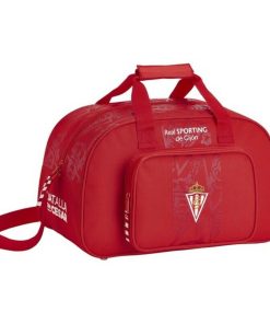 Borsa da Palestra Real Sporting de Gijón Rosso (40 x 24 x 23 cm)