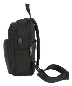 Zaino Safta Black Nero 18 x 34 x 12 cm