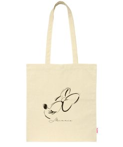 Borsa di stoffa Minnie Mouse Natural Beige