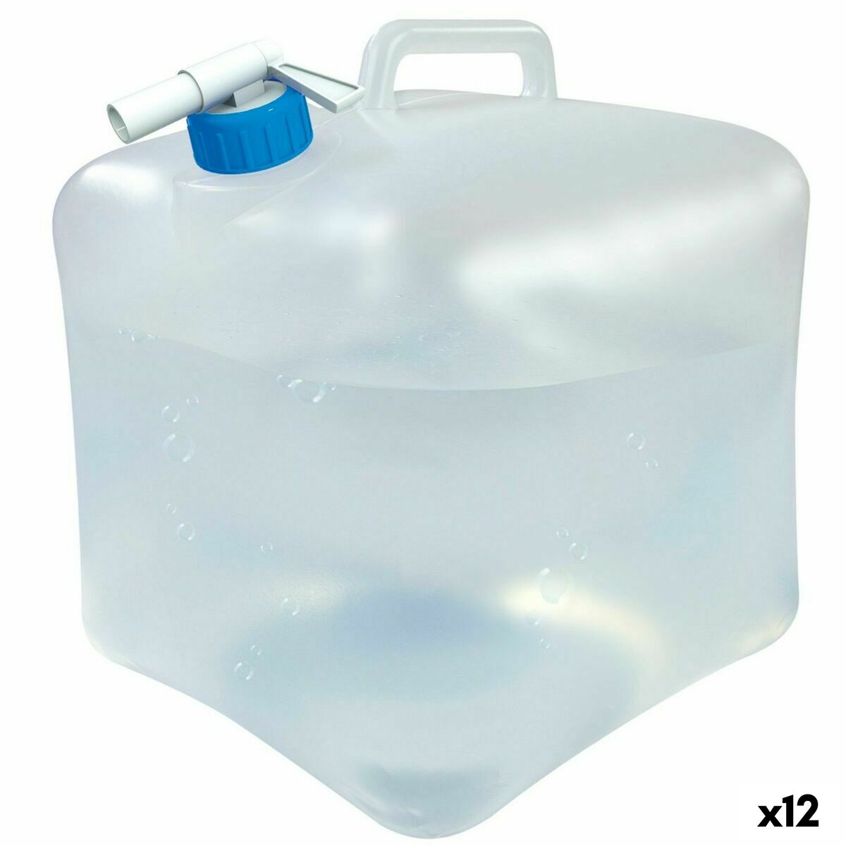Bottiglia d'acqua Aktive Polietilene 15 L 24 x 28 x 24 cm (12 Unità) - Image 3