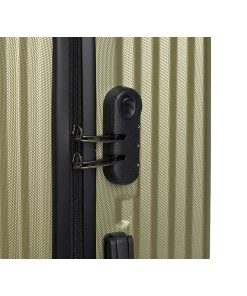 Bagaglio a Mano Verde 38 x 57 x 23 cm Righe