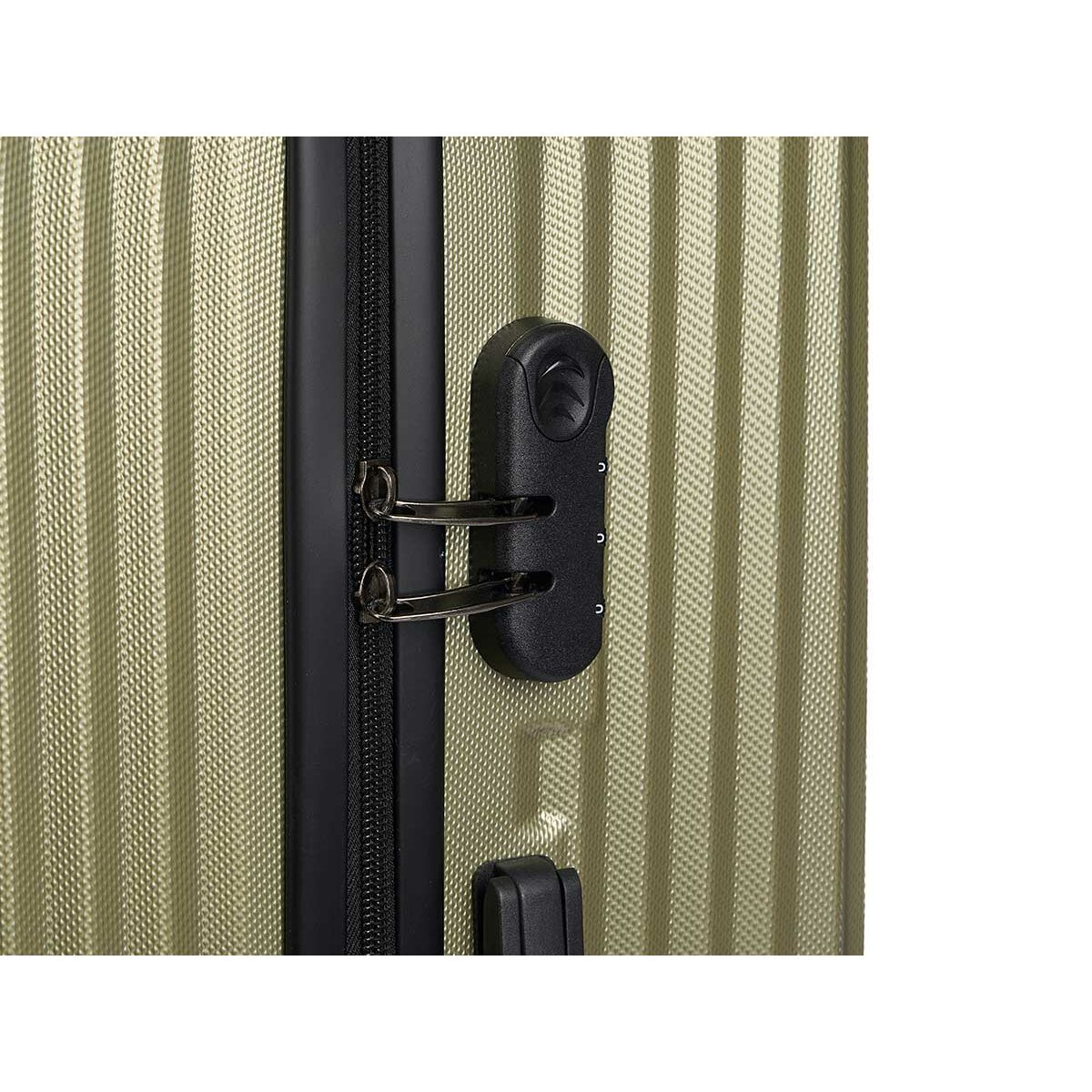 Bagaglio a Mano Verde 38 x 57 x 23 cm Righe